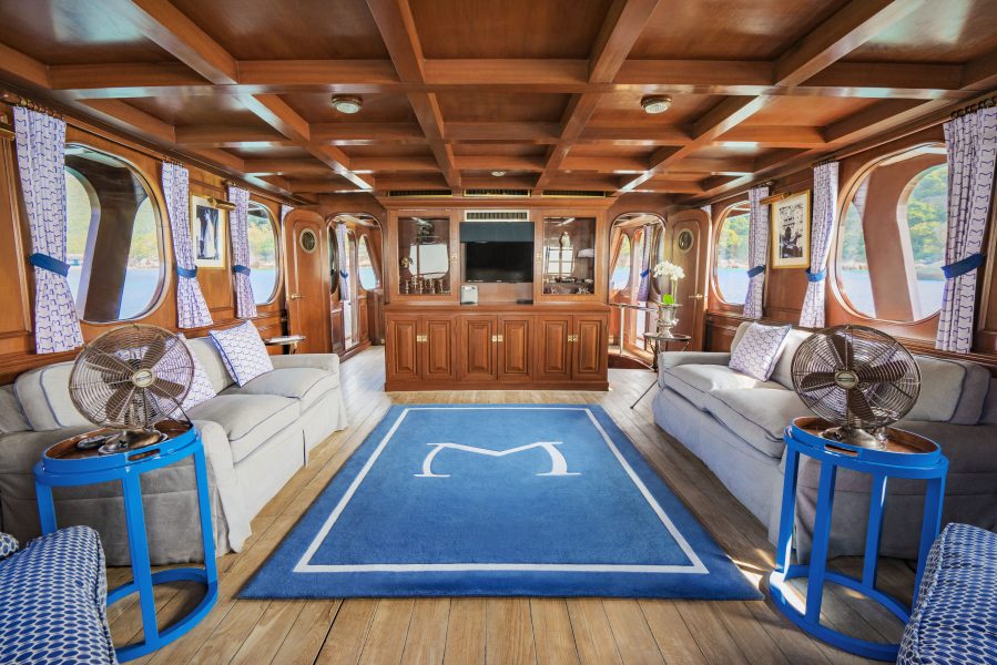 Yacht Upper Deck Back